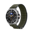 Spigen Fabric Band řemínek (hook-and-loop) Samsung Galaxy Watch8 46/44/40mm zelený