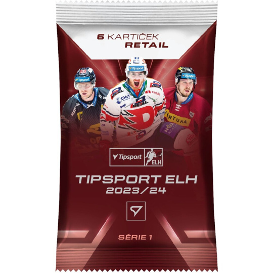 Hokejové karty SportZoo Retail balíček Tipsport ELH 2023/24 - 1. série