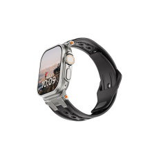 UAG Monarch Strap řemínek Apple Watch 49/46/45/44/42mm černý/titan UAG Monarch Strap řemínek Apple Watch 49/46/45/44/42mm černý/titan
