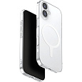 UNIQ Airsuit MagClick MagSafe kryt iPhone 17 Glossy Clear/White