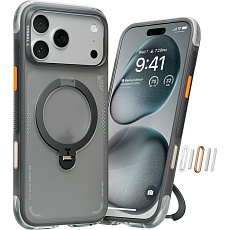 Torras Ostand Q3 Air MagSafe kryt iPhone 17 Pro shadow black