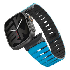SKINARMA Gemini magnetický řemínek Apple Watch 49/46/45/44mm modrý SKINARMA Gemini magnetický řemínek Apple Watch 49/46/45/44mm modrý