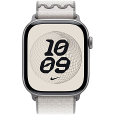 Apple Watch 49/46/45/44mm Veiled Grey provlékací sportovní řemínek Nike