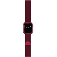EPICO Řemínek MILANESE Apple Watch 42/44/45 mm červený