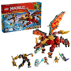 LEGO NINJAGO 71868 Wyldfyre a transformační dračí mech