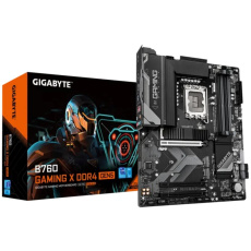 GIGABYTE MB Sc LGA1700 B760 GAMING X D4 GEN5, Intel B760, 1xHDMI, 1xDP, 4xDDR4, ATX