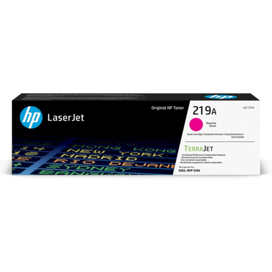 HP W2193A č. 219A Magenta Originální