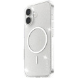 PanzerGlass® CARE Star Lit kryt s MagSafe Apple iPhone 17 třpytivý/bílý
