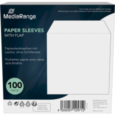 MediaRange obálka papír s klopou bez okénka 100ks