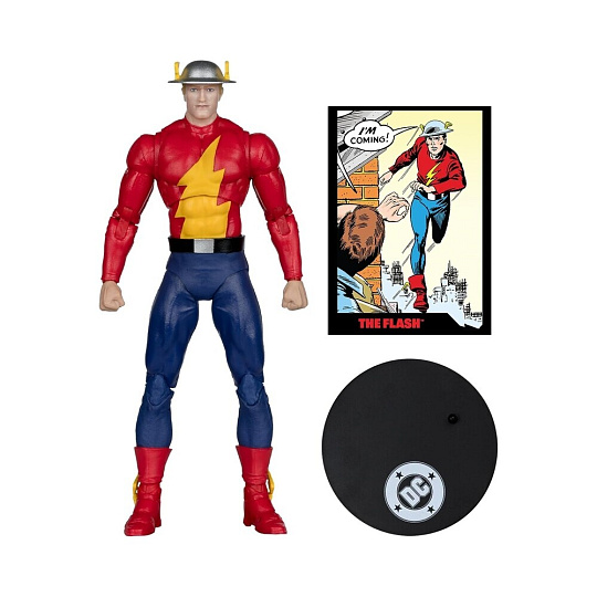 Figurka McFarlane Toys DC s komiksem WV 11 Flash 123 – Jay Garrick Flash 18 cm [Chase]
