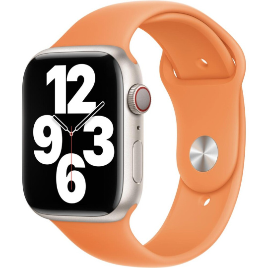 Apple Watch sportovní řemínek 49/45/44/42mm jasně oranžový