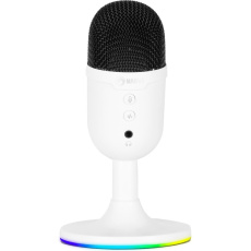 Marvo MIC-06 RGB streamovací mikrofon bílý