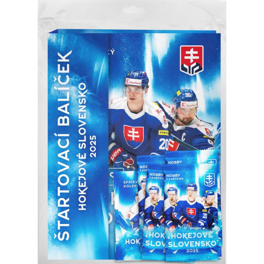 Hokejové karty SportZoo Hokejové Slovensko 2025 - Startovací balíček