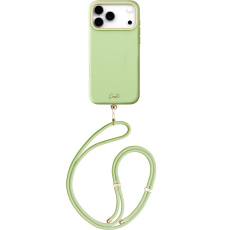 UNIQ Coehl Mirelle MagSafe kryt s poutkem iPhone 17 Pro Max Lint Green