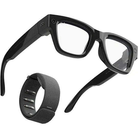 Meta RAY-BAN Display (Standardní) chytré lesklé brýle (zatmavovací čiré/šedé) černé Meta RAY-BAN Display (Standardní) chytré lesklé brýle (zatmavovací čiré/šedé) černé