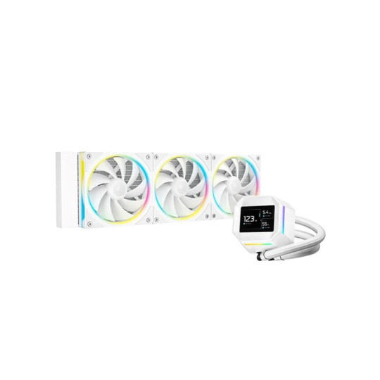 DEEPCOOL Vodní chladič LM360 WH, ARGB, 3x 120mm, AM5, LGA1851, bílá DEEPCOOL Vodní chladič LM360 WH, ARGB, 3x 120mm, AM5, LGA1851, bílá