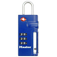 Master Lock Visací kombinační zámek  TSA 4693EURDBLU