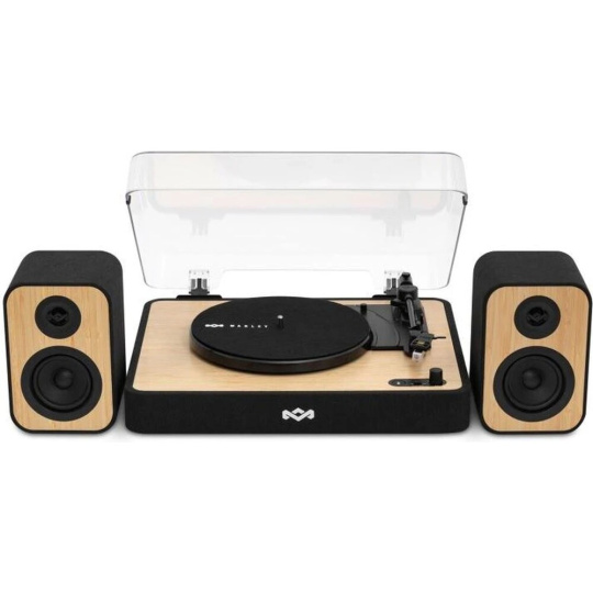 House of Marley Revolution Bluetooth gramofon se stereo reproduktory černý House of Marley Revolution Bluetooth gramofon se stereo reproduktory černý