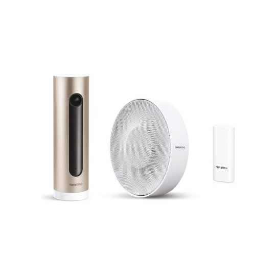 Netatmo Smart Indoor Camera + Siren + Sensors