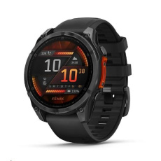 Garmin fenix® 8 – 47 mm, AMOLED, Slate grey a Černý silikonový řemínek, EU Garmin fenix® 8 – 47 mm, AMOLED, Slate grey a Černý silikonový řemínek, EU