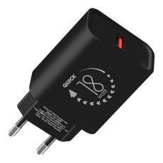 Obal:Me nabíječka USB-A (18W) černá