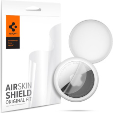 Spigen AirSkin Shield HD 4 Pack ochranná fólie Apple AirTag čirá