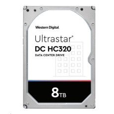 Western Digital Ultrastar® HDD 8TB (HUS728T8TAL5201) DC HC320 3.5in 26.1MM 256MB 7200RPM SAS 512E TCG P3 (GOLD SAS)