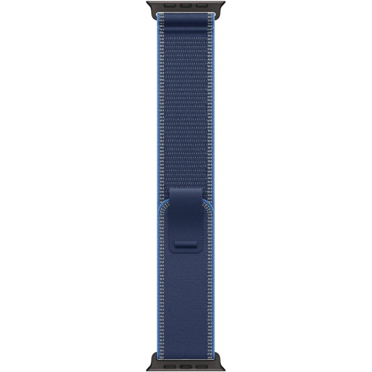 Apple Watch 49/46/45/44mm modrý/jasně modrý Trailový tah S/M černý titan