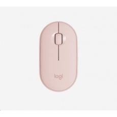 Logitech Pebble Wireless Mouse M350, růžová