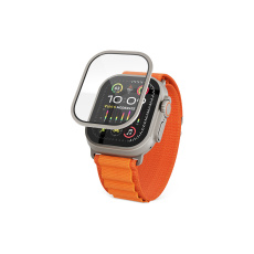 Epico Safírové sklo s titanovým rámem Apple Watch Ultra 2 49mm
