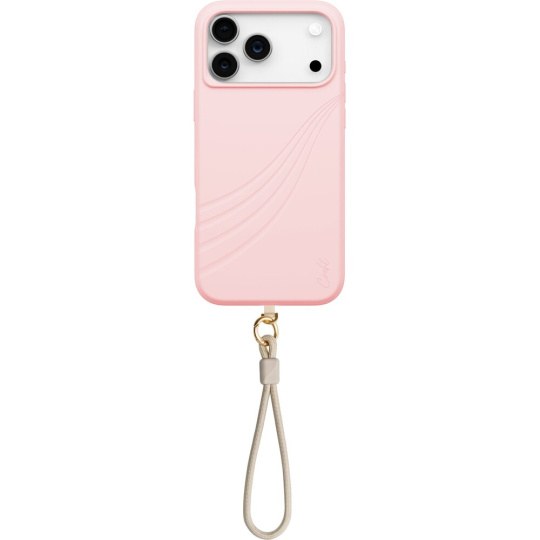 UNIQ Coehl Serina MagSafe kryt s řemínkem iPhone 17 Pro Max Cloud Pink