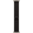Apple Watch 49/46/45/44mm černý/uhlový Trailový tah M/L přírodní titan