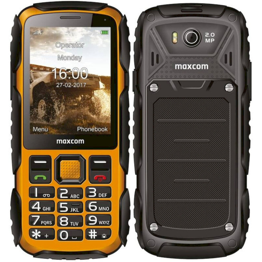 MaxCom MM920L žlutý MaxCom MM920L žlutý