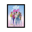 Rámovaný obraz Pyramid International K-Pop Demon Hunters - Saja Boys