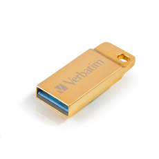 VERBATIM Flash Disk 32GB Metal Executive, USB 3.0, zlatá