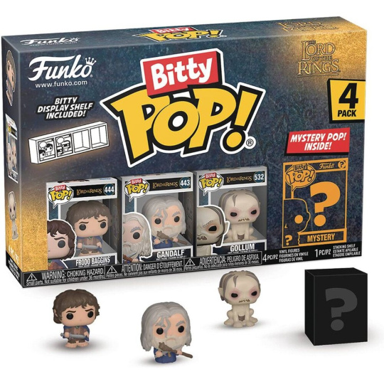 The Lord of the Rings Bitty POP! Vinyl Figure 4-Pack Frodo 2,5 cm