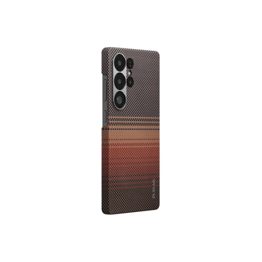 Pitaka Tactile Woven Case kryt Samsung Galaxy S25 Ultra Sunset