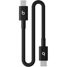 Apple Beats USB-C/USB-C Woven kabel 20cm sytě černý