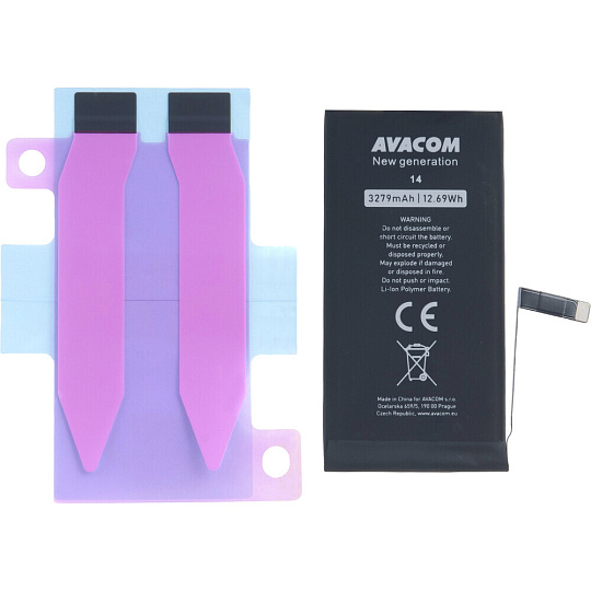 Avacom baterie pro Apple iPhone 14, Li-Ion 3,87V 3279mAh Avacom baterie pro Apple iPhone 14, Li-Ion 3,87V 3279mAh