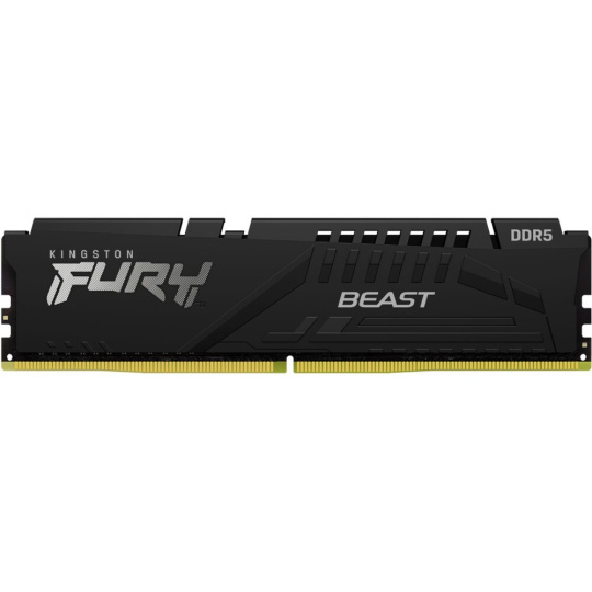 Kingston FURY Beast Black DDR5 8GB 5200MT/s CL40 DIMM (1x8GB) XMP Kingston FURY Beast Black DDR5 8GB 5200MT/s CL40 DIMM (1x8GB) XMP