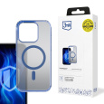 3mk Frosty MagCase Blue pro Apple iPhone 15 Pro