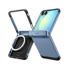 Spigen Tough Armor Pro MagSafe kryt Samsung Galaxy Z Flip7 světle modrý