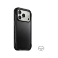 Nomad Rugged Leather Case (Horween) MagSafe kožený kryt iPhone 17 Pro Black