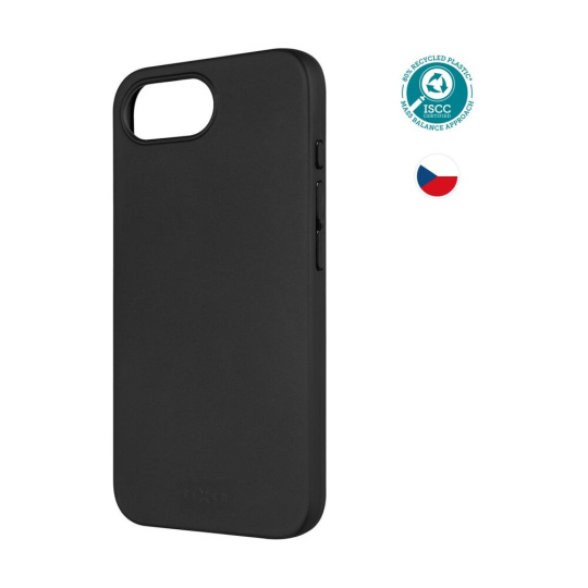 FIXED ReStory TPU recyklovaný kryt Apple iPhone 16e černý FIXED ReStory TPU recyklovaný kryt Apple iPhone 16e černý