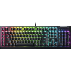 Razer BlackWidow V4 X Yellow Switch herní klávesnice (US) černá