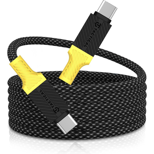 Tactical MagRope USB-C/USB-C 1m Black/Yellow