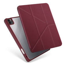 UNIQ Moven Antimikrobiální pouzdro iPad Pro 11" (20/21/22), Air 10.9" (22/20) vínové