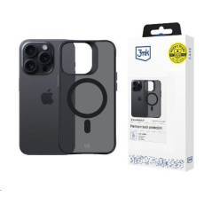 3mk ochranný kryt Smoke MagCase pro Apple iPhone 15 Pro Max