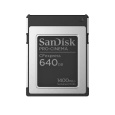 SanDisk CFexpress karta 640GB PRO-CINEMA Typ B (R:1700/W:1500 MB/s)