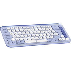 Logitech POP ICON KEYS (US) klávesnice liliová